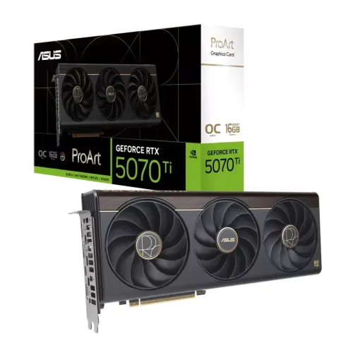 Asus ProArt GeForce RTX 5070 Ti OC Edition 16GB GDDR7 850W Graphics Card